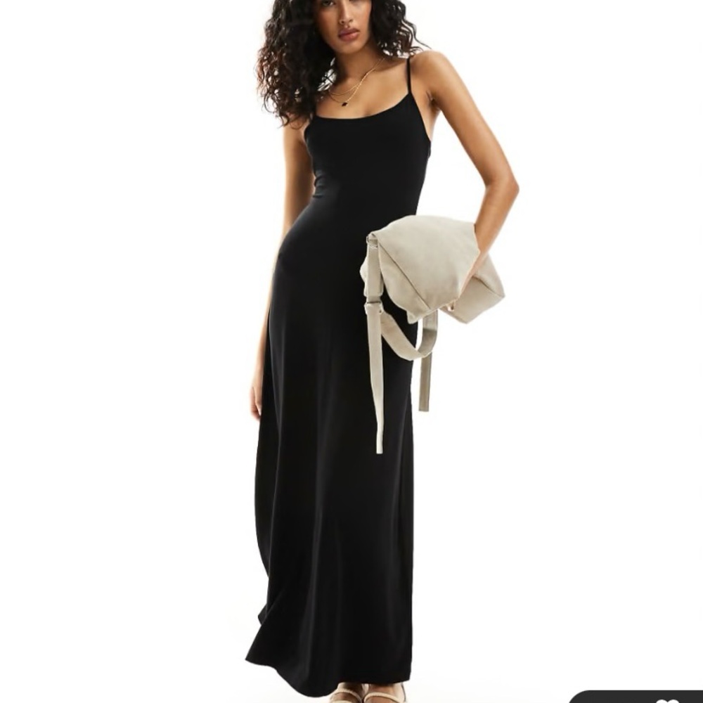 ASOS Black Maxi Dress